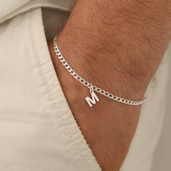 925 Ayar Gümüş Harf VEH-1000 - Ventino Silver