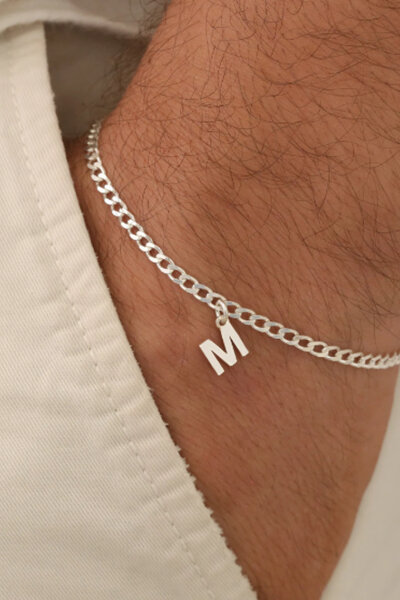 925 Ayar Gümüş Harf VEH-1000 - Ventino Silver