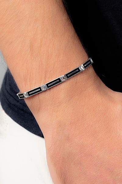 Gümüş Erkek Bileklik Veb-5013 - Ventino Silver