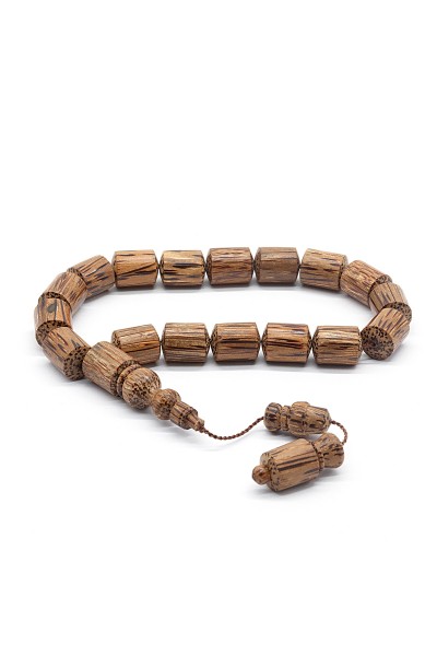 Palmiye Ağacı Maskot Kesme Tesbih VET-0040 - Ventino Silver